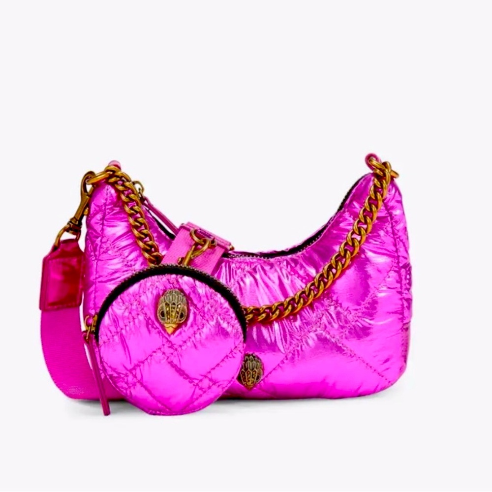 Kurt Geiger London Small Multi Crossbody Bag - Hot Pink/Fuchsia